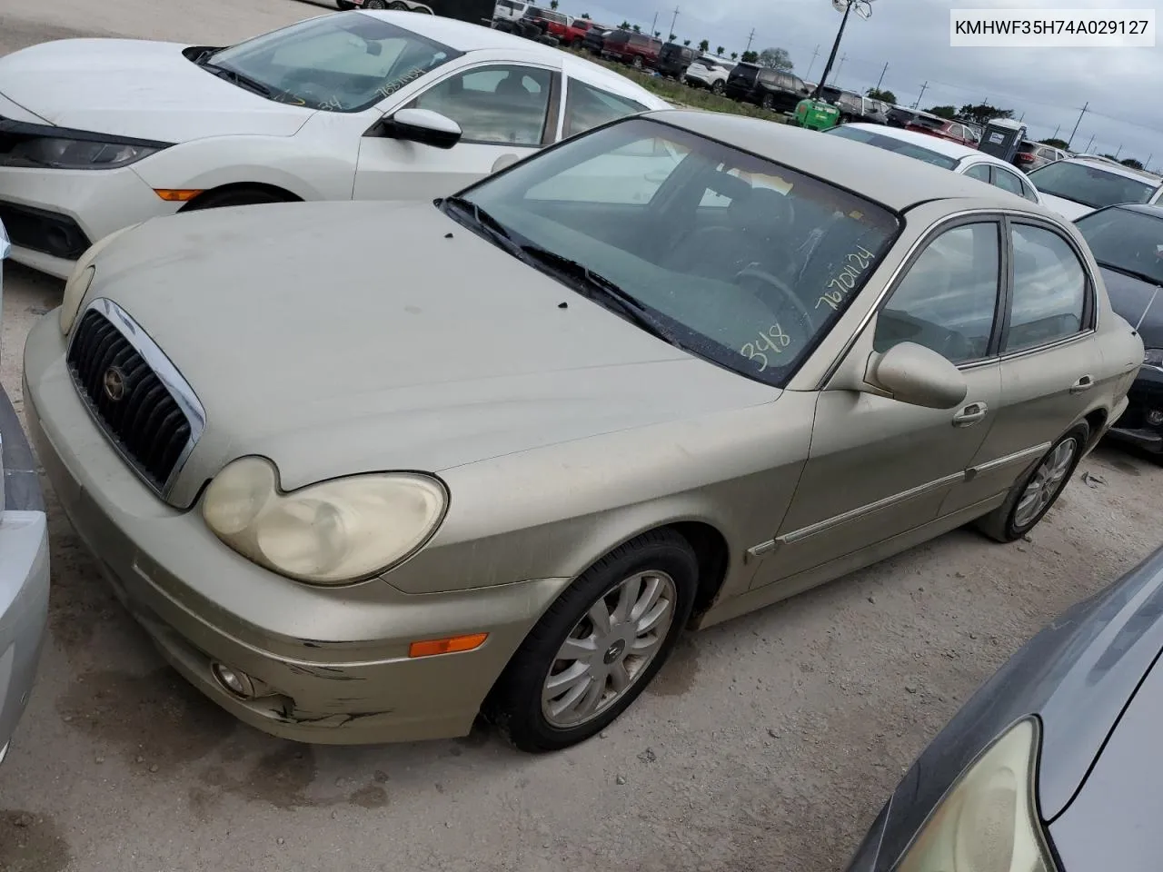 2004 Hyundai Sonata Gls VIN: KMHWF35H74A029127 Lot: 76701124