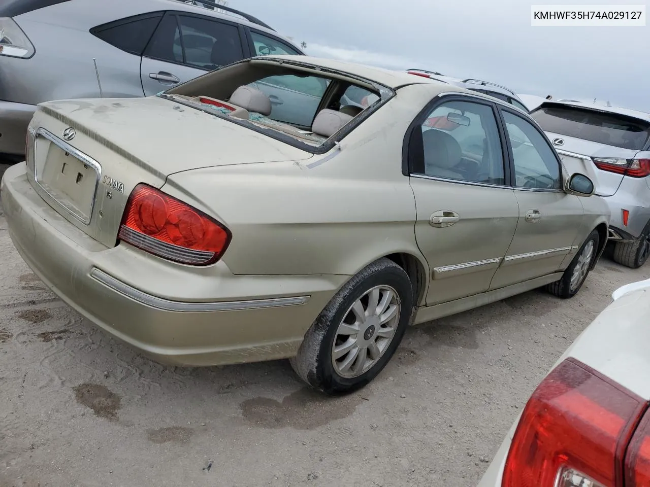 2004 Hyundai Sonata Gls VIN: KMHWF35H74A029127 Lot: 76701124