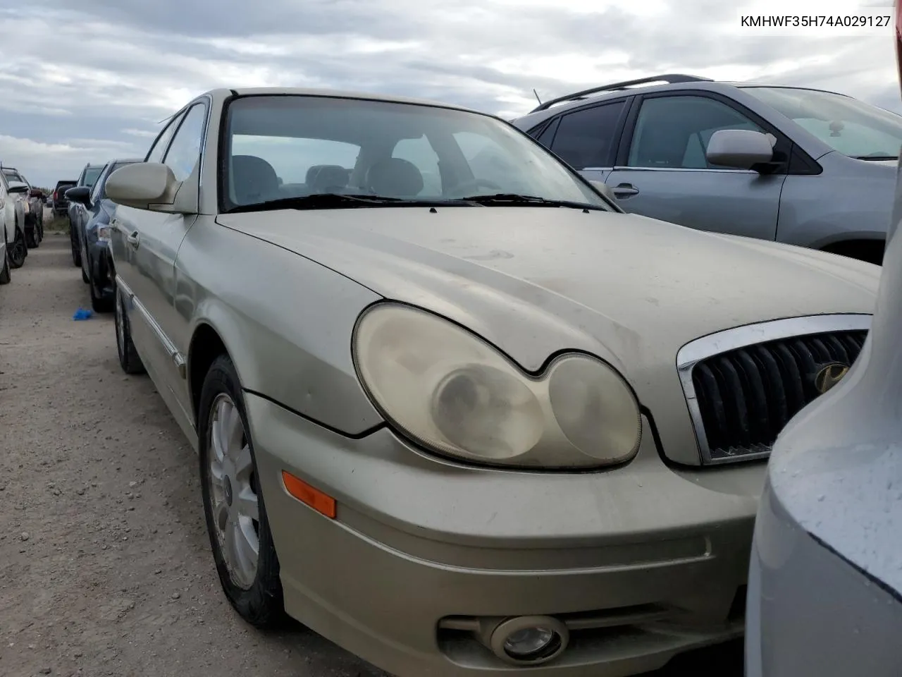 2004 Hyundai Sonata Gls VIN: KMHWF35H74A029127 Lot: 76701124