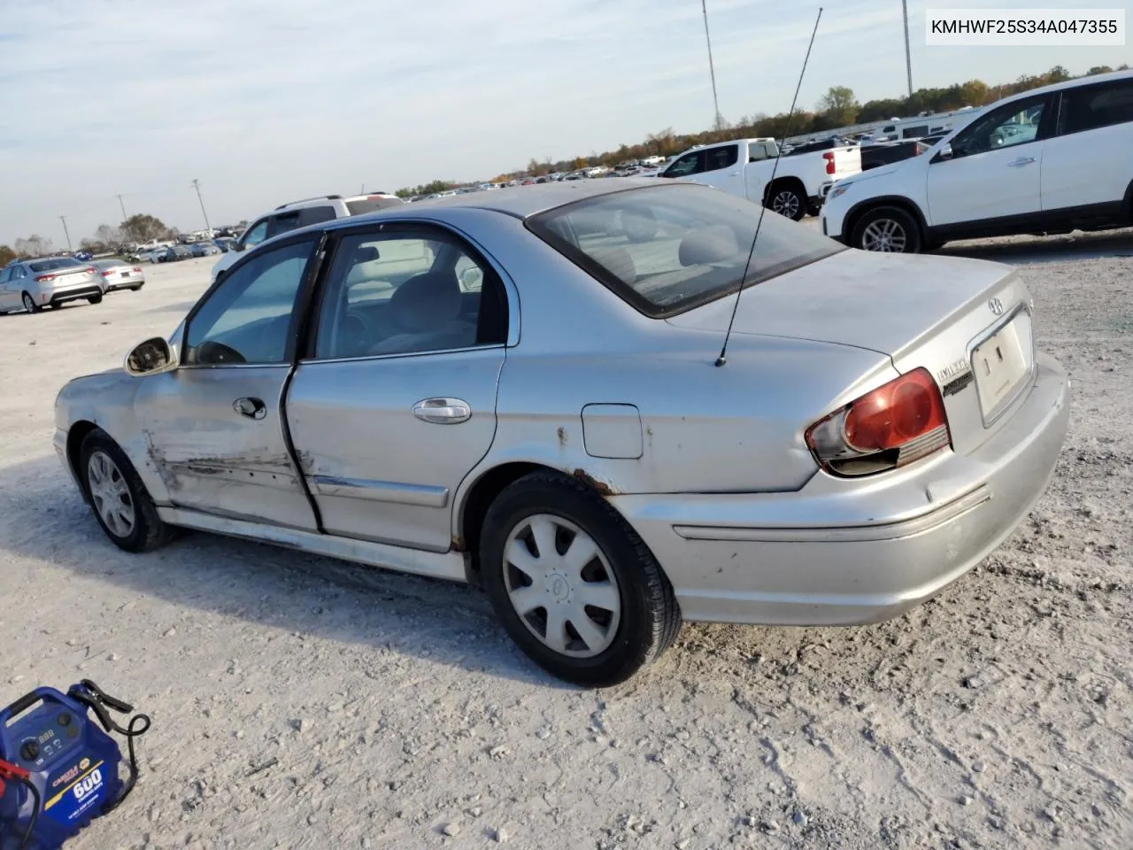 2004 Hyundai Sonata Gl VIN: KMHWF25S34A047355 Lot: 77249694