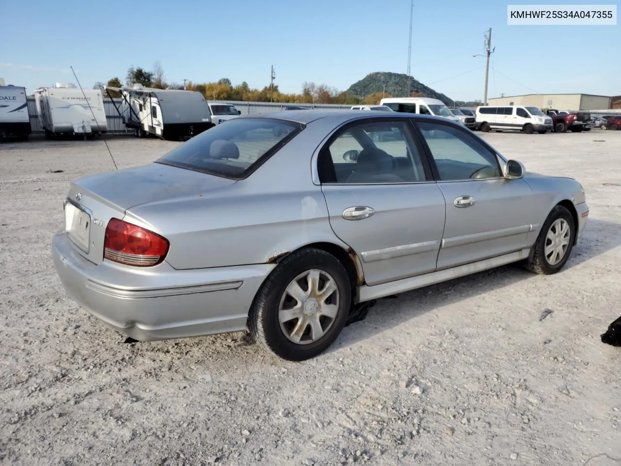 2004 Hyundai Sonata Gl VIN: KMHWF25S34A047355 Lot: 77249694