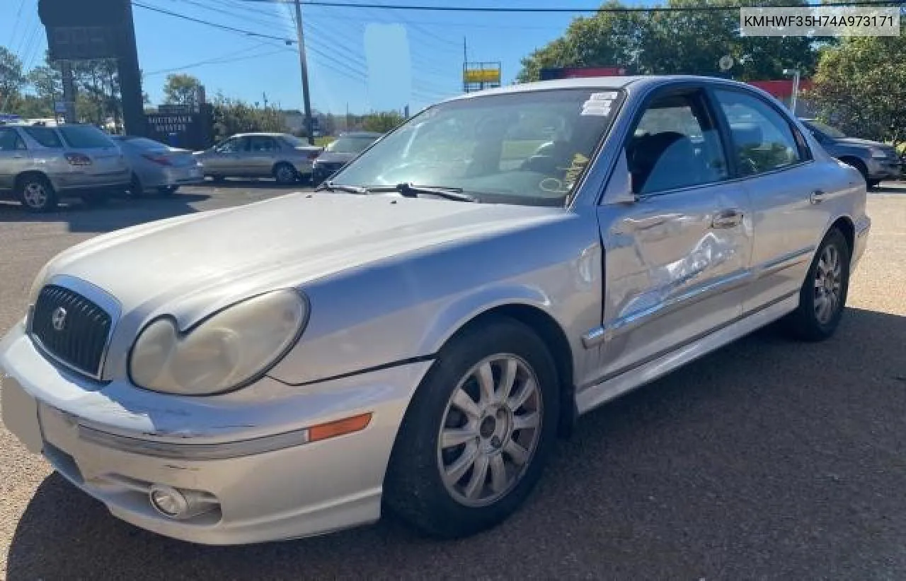 2004 Hyundai Sonata Gls VIN: KMHWF35H74A973171 Lot: 77613394