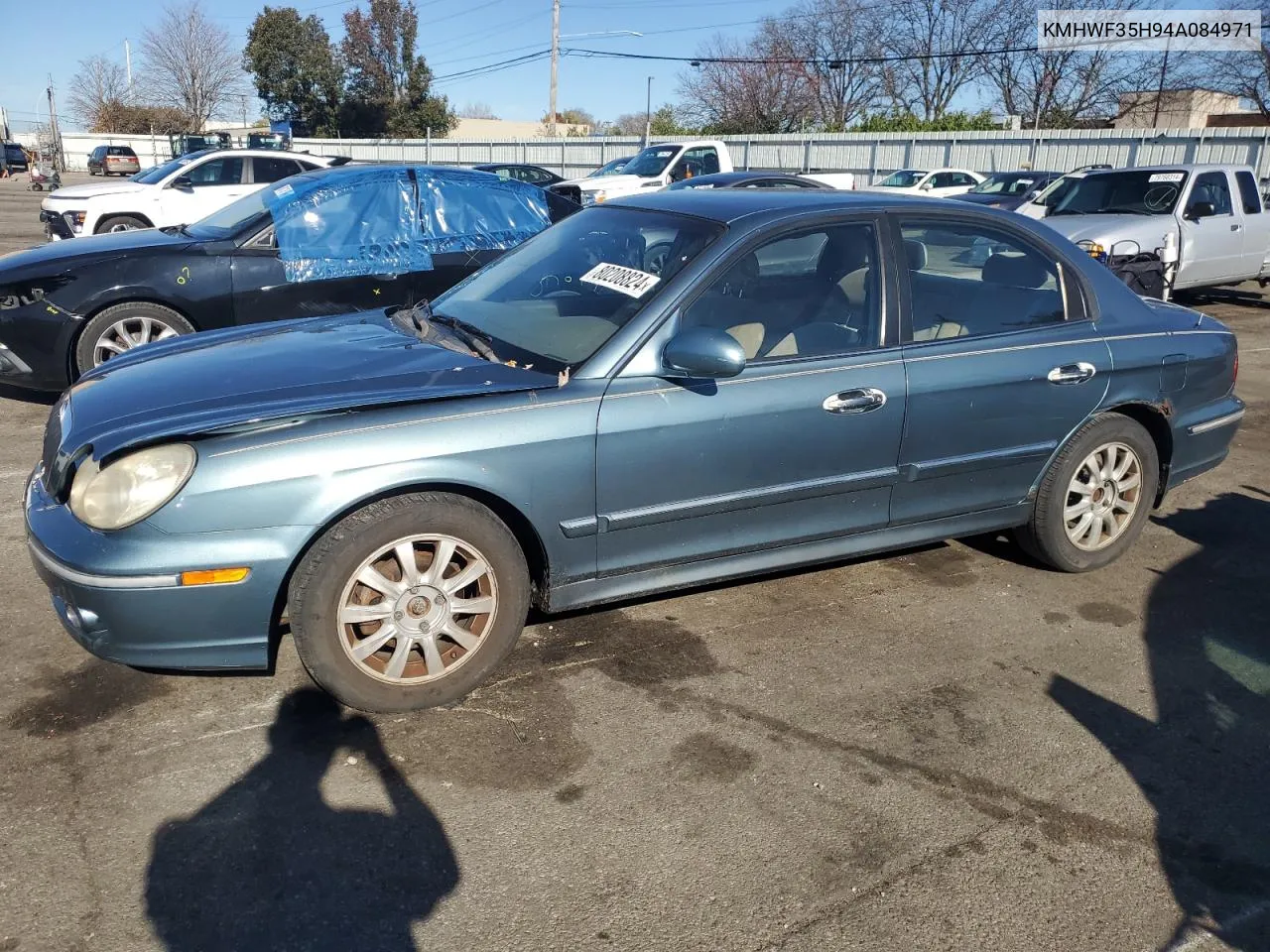 2004 Hyundai Sonata Gls VIN: KMHWF35H94A084971 Lot: 80208824