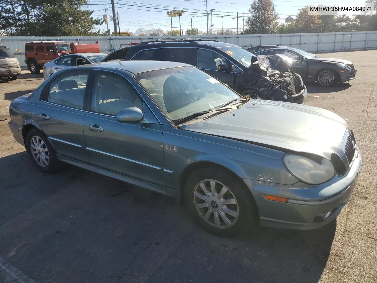 2004 Hyundai Sonata Gls VIN: KMHWF35H94A084971 Lot: 80208824