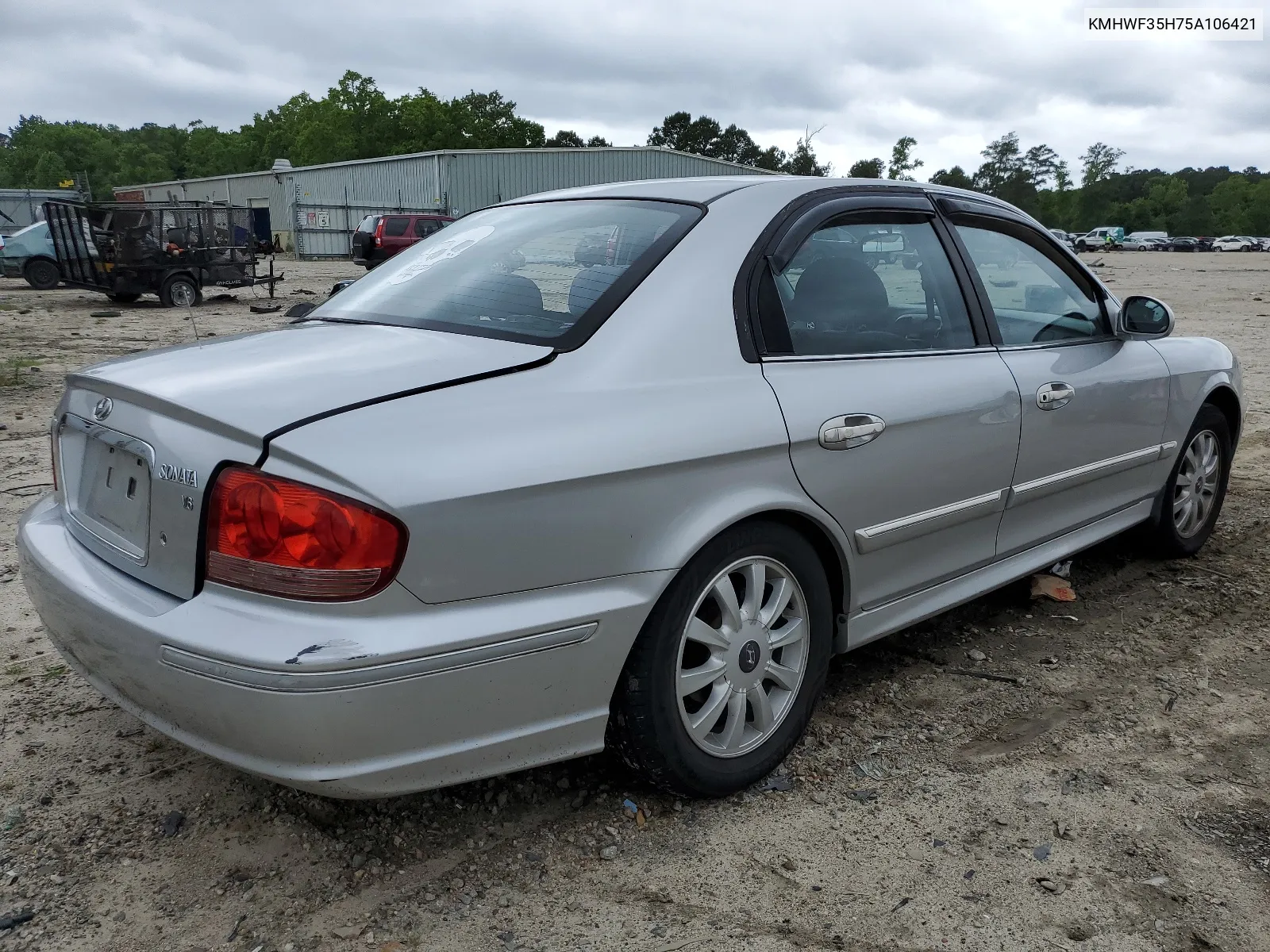 KMHWF35H75A106421 2005 Hyundai Sonata Gls