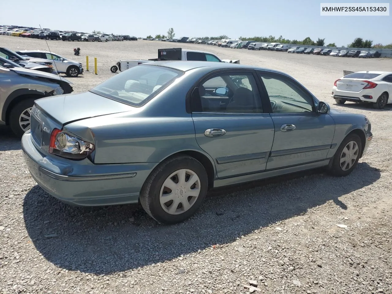 2005 Hyundai Sonata Gl VIN: KMHWF25S45A153430 Lot: 68451184