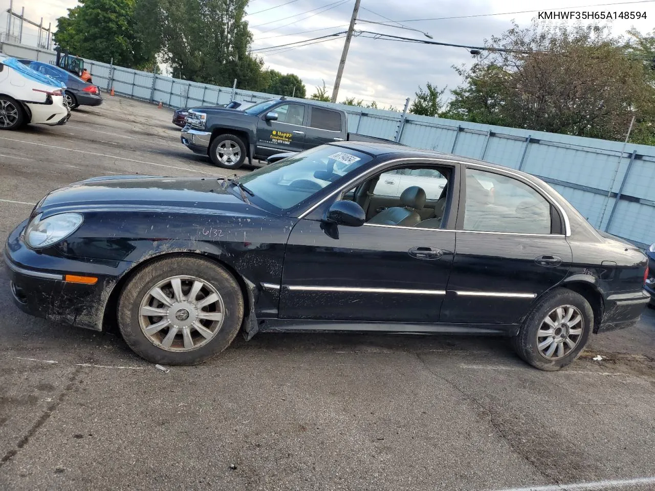 2005 Hyundai Sonata Gls VIN: KMHWF35H65A148594 Lot: 68794654