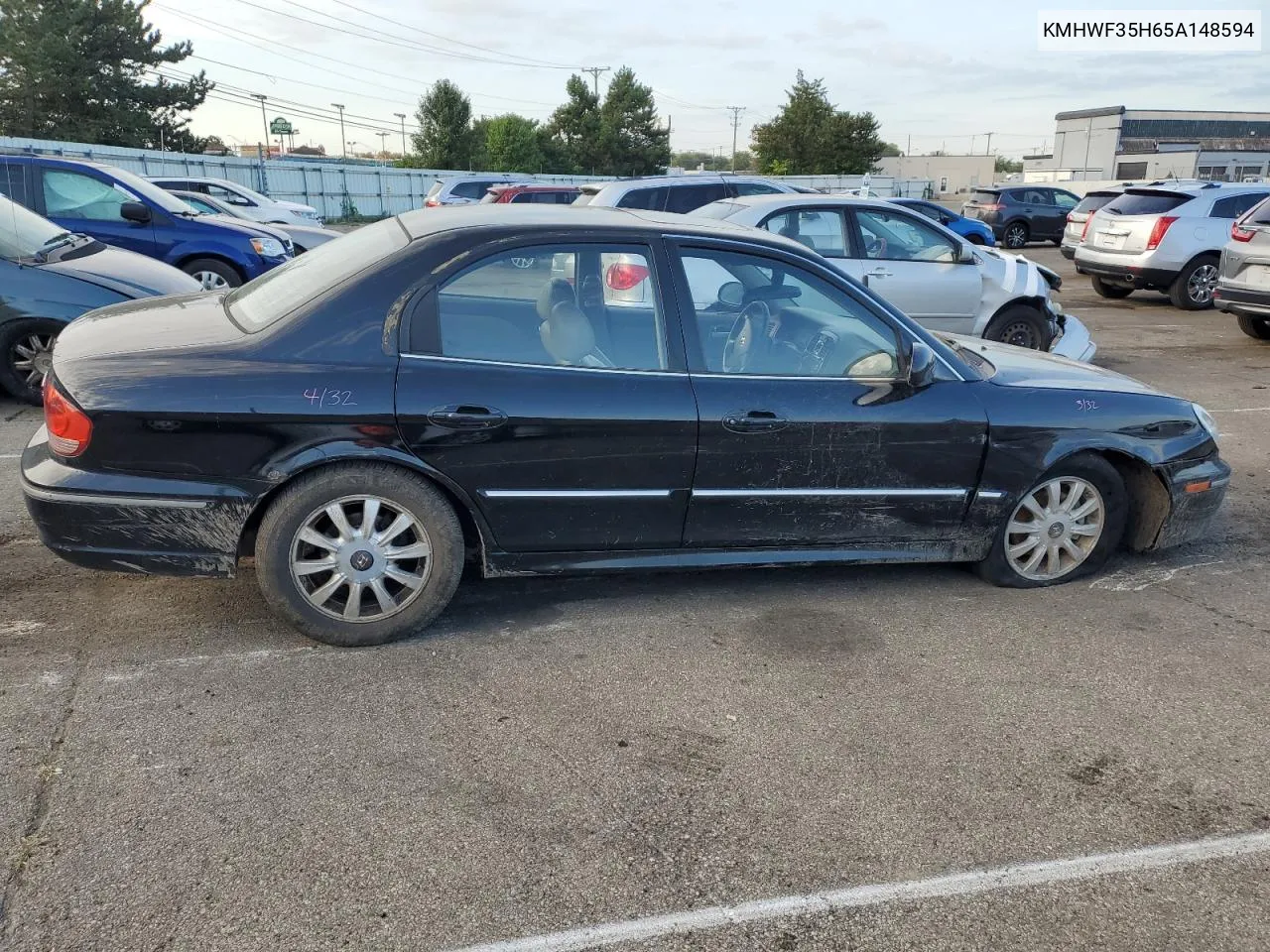 2005 Hyundai Sonata Gls VIN: KMHWF35H65A148594 Lot: 68794654