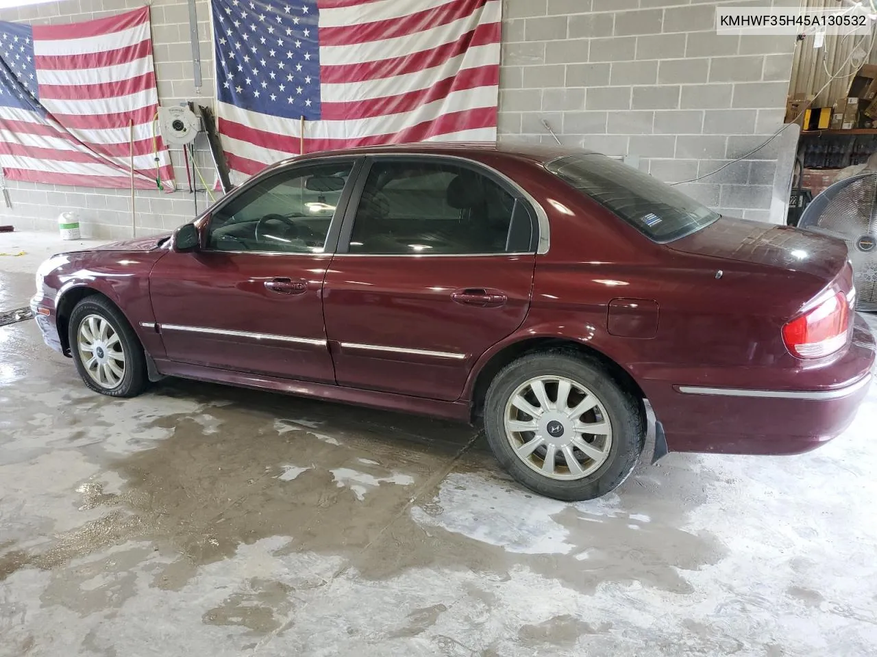 KMHWF35H45A130532 2005 Hyundai Sonata Gls