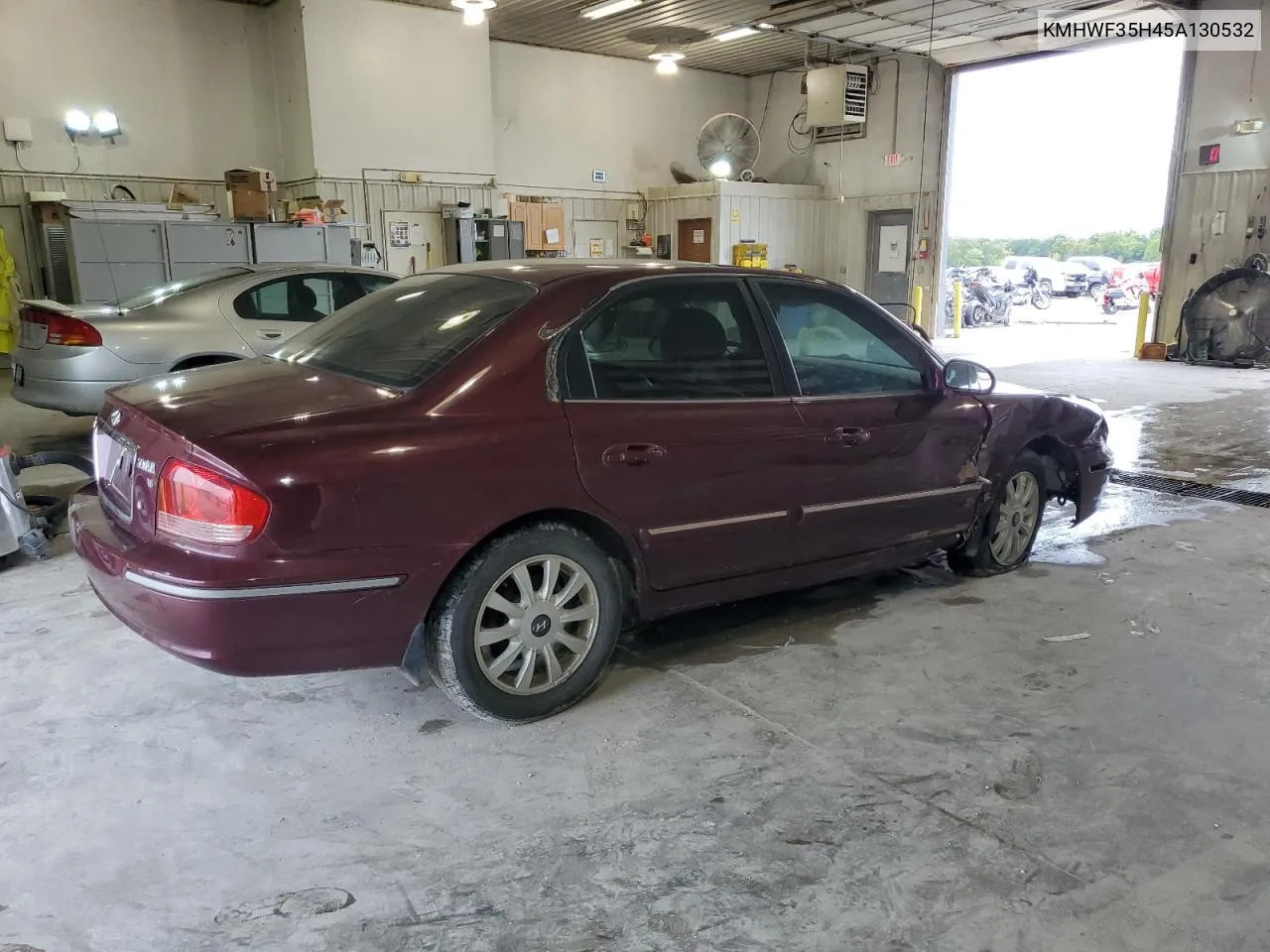 2005 Hyundai Sonata Gls VIN: KMHWF35H45A130532 Lot: 71096484