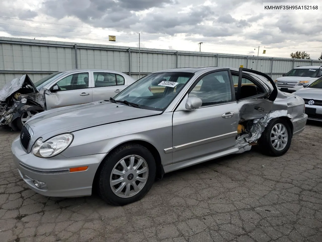 2005 Hyundai Sonata Gls VIN: KMHWF35H95A152168 Lot: 75335594