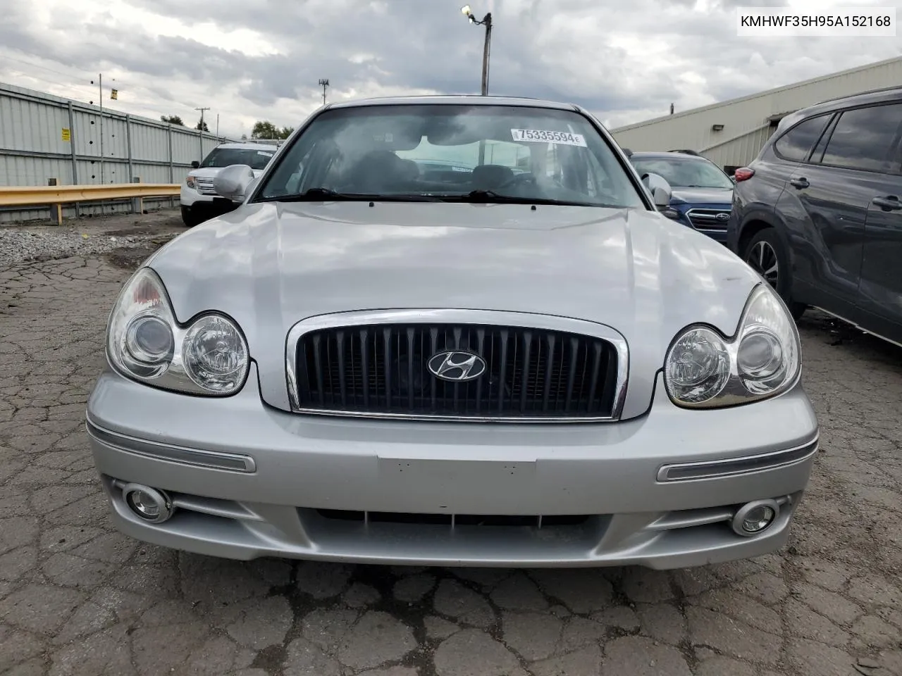 2005 Hyundai Sonata Gls VIN: KMHWF35H95A152168 Lot: 75335594