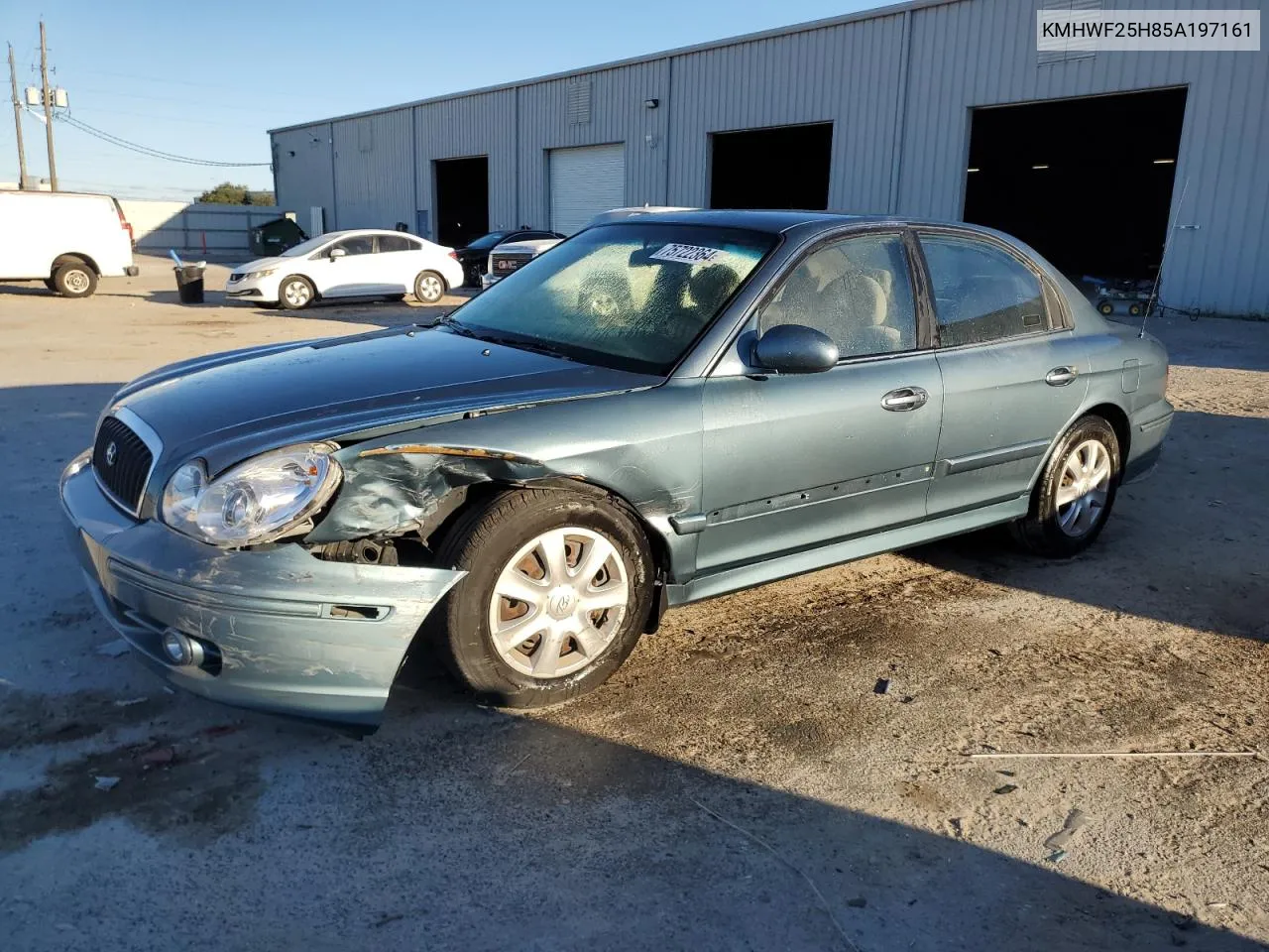 2005 Hyundai Sonata Gl VIN: KMHWF25H85A197161 Lot: 75722364