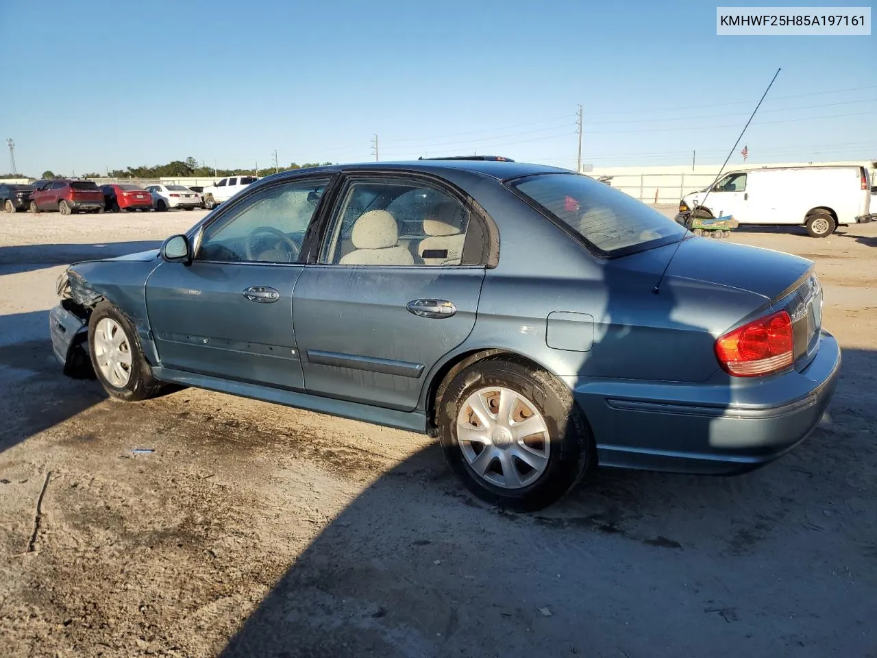 2005 Hyundai Sonata Gl VIN: KMHWF25H85A197161 Lot: 75722364