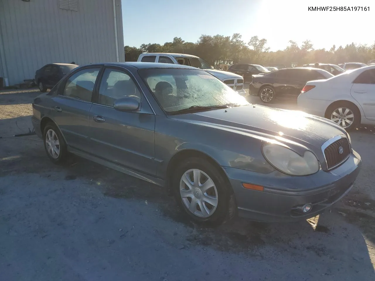 2005 Hyundai Sonata Gl VIN: KMHWF25H85A197161 Lot: 75722364