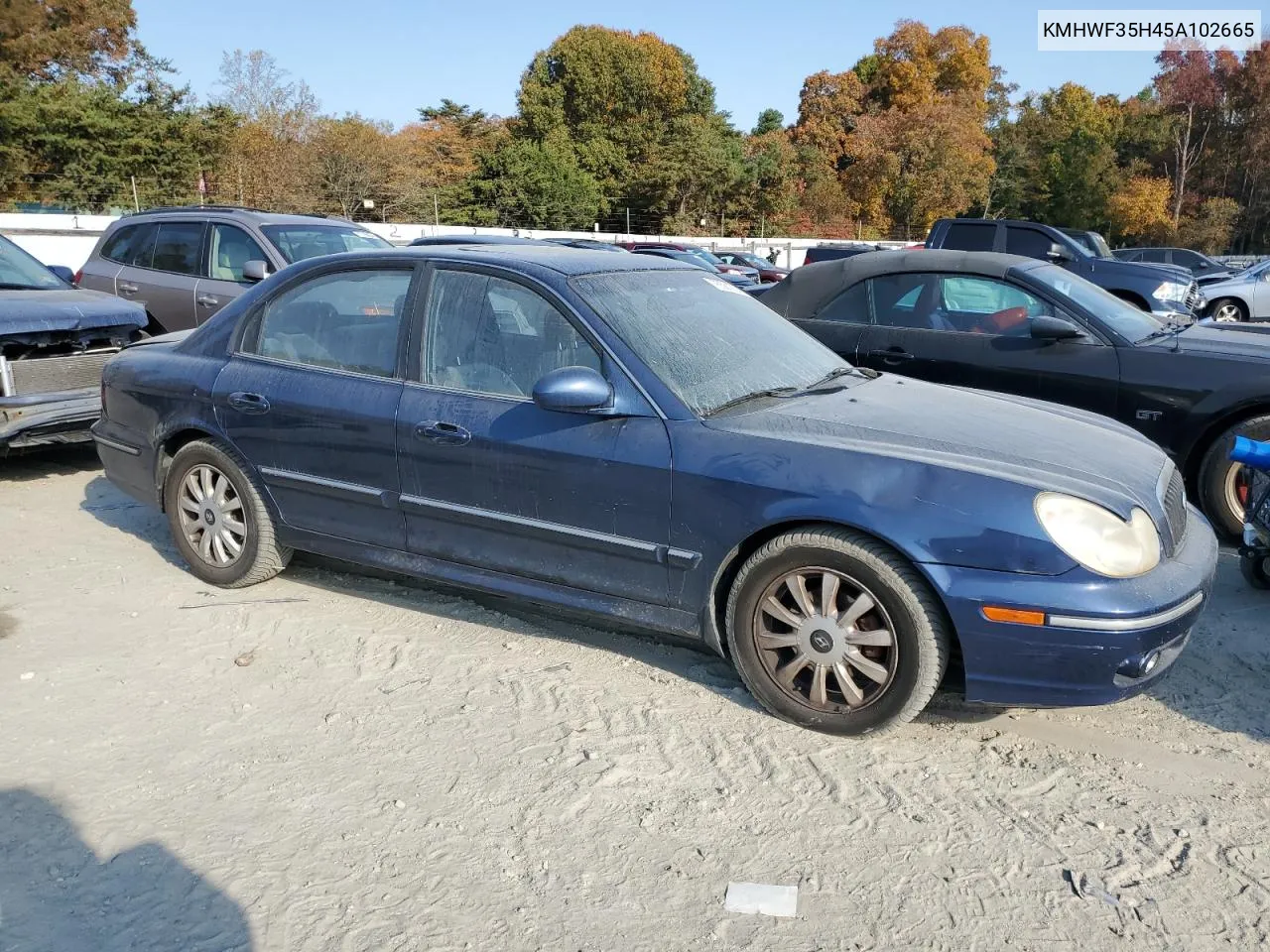 2005 Hyundai Sonata Gls VIN: KMHWF35H45A102665 Lot: 76581204