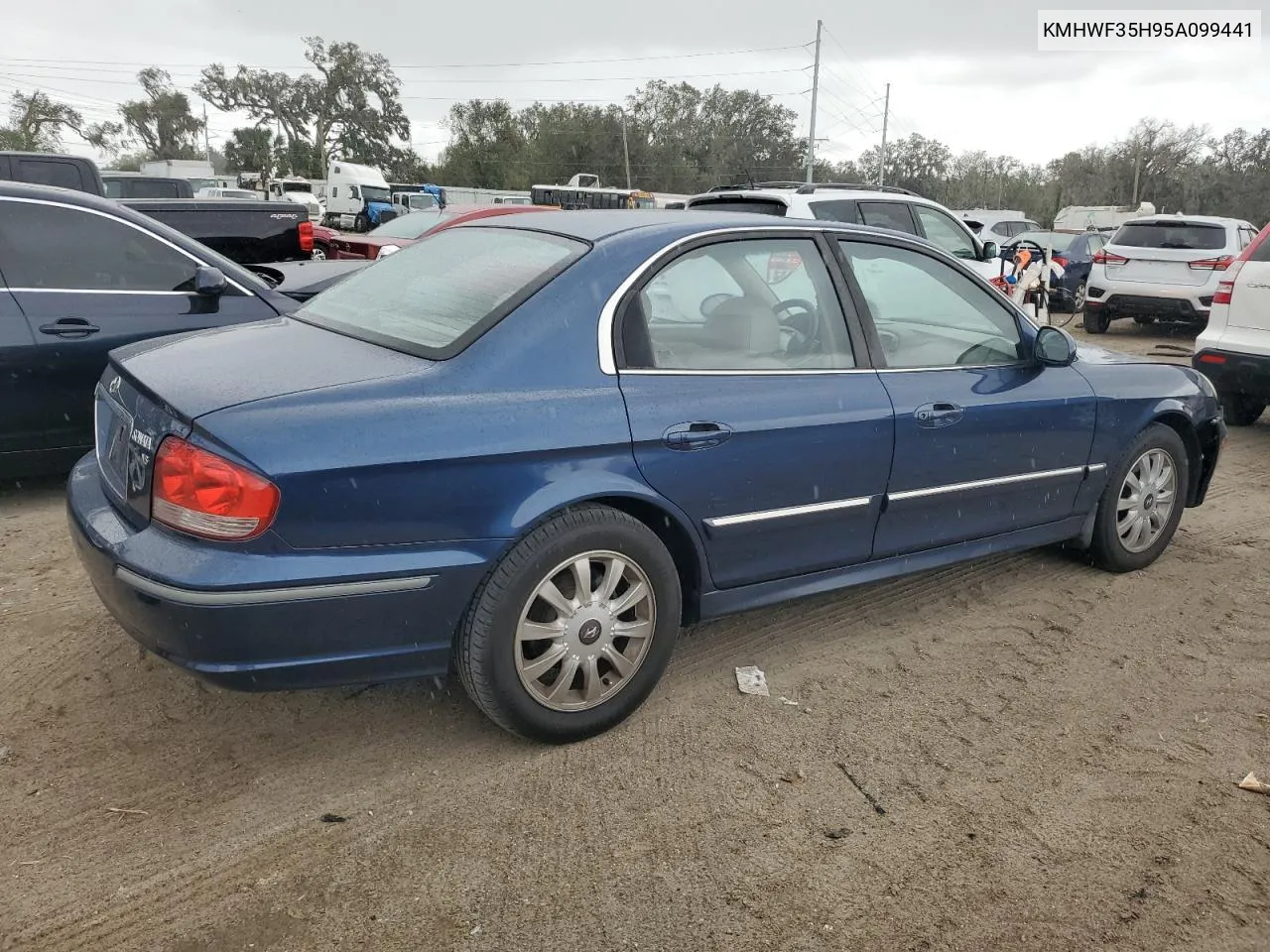 2005 Hyundai Sonata Gls VIN: KMHWF35H95A099441 Lot: 76598464