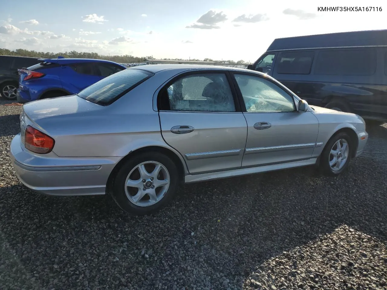 2005 Hyundai Sonata Gls VIN: KMHWF35HX5A167116 Lot: 77256824