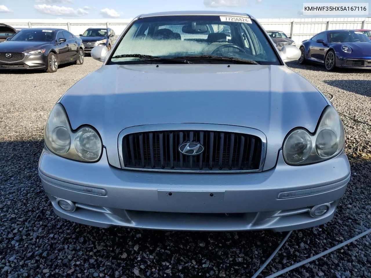 2005 Hyundai Sonata Gls VIN: KMHWF35HX5A167116 Lot: 77256824