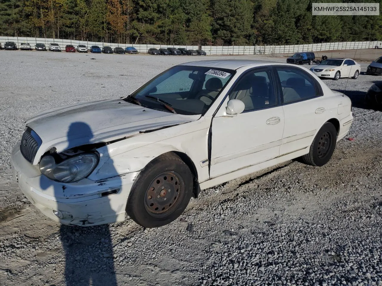 2005 Hyundai Sonata Gl VIN: KMHWF25S25A145133 Lot: 77560394