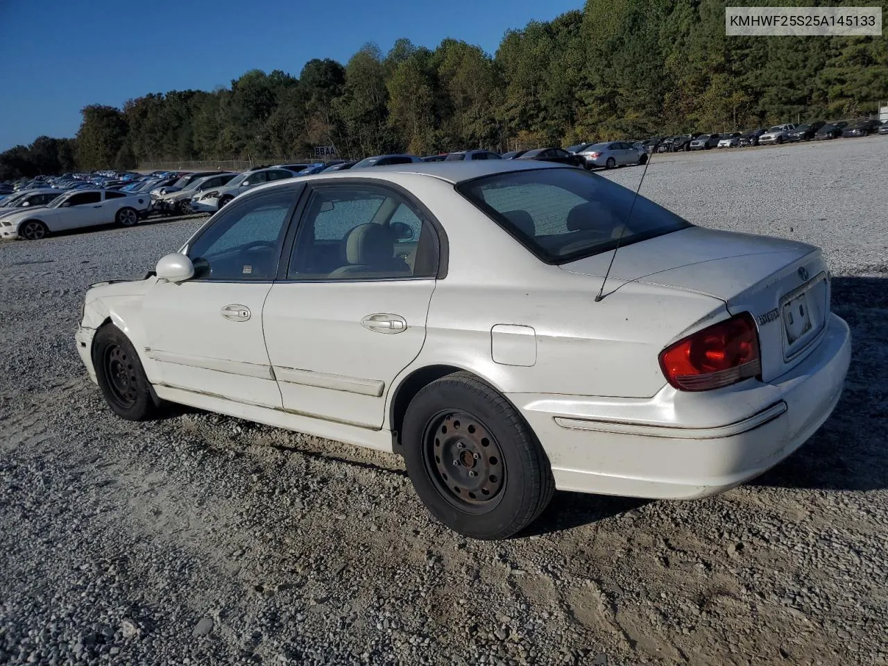 2005 Hyundai Sonata Gl VIN: KMHWF25S25A145133 Lot: 77560394