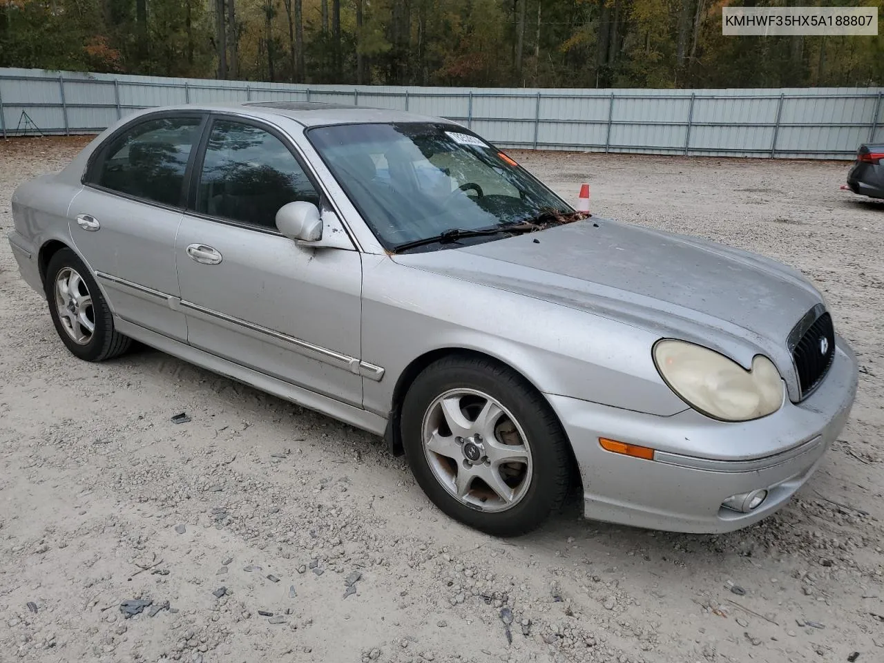 2005 Hyundai Sonata Gls VIN: KMHWF35HX5A188807 Lot: 78252814