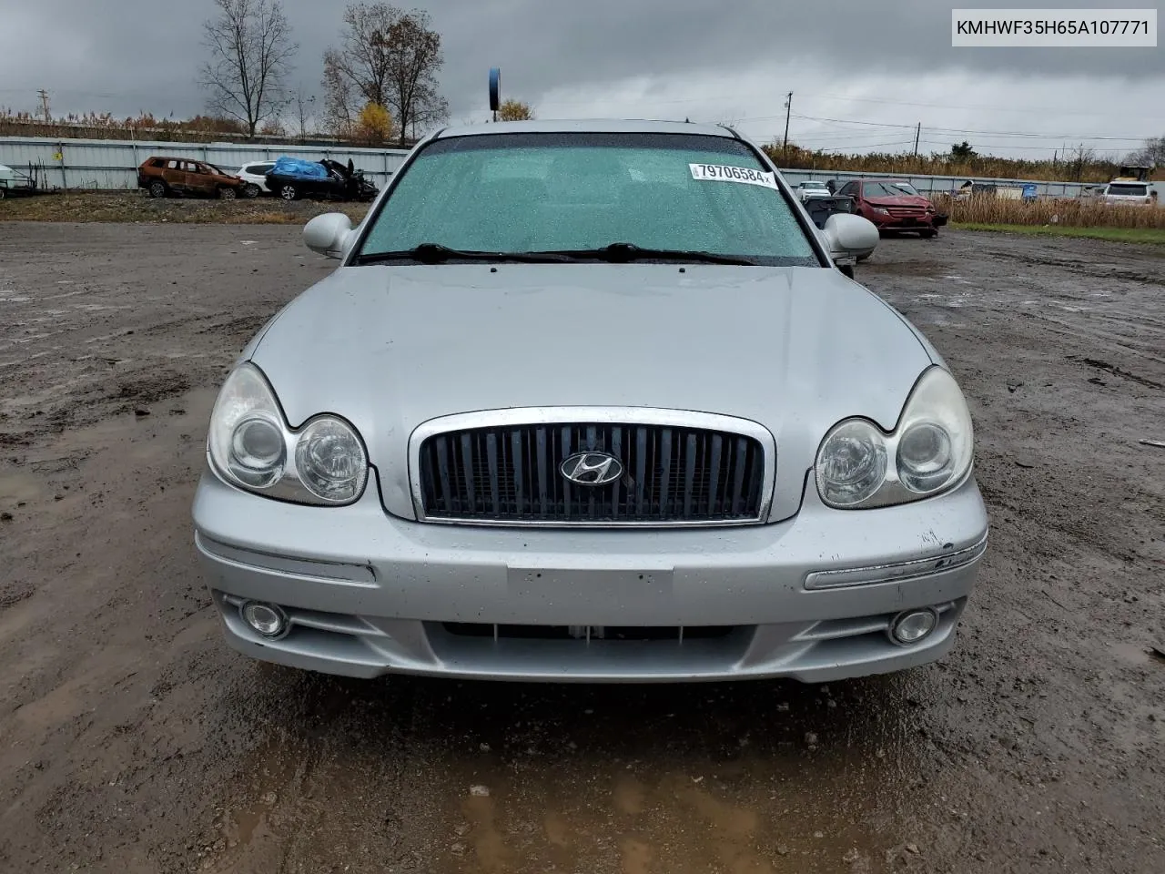 2005 Hyundai Sonata Gls VIN: KMHWF35H65A107771 Lot: 79706584