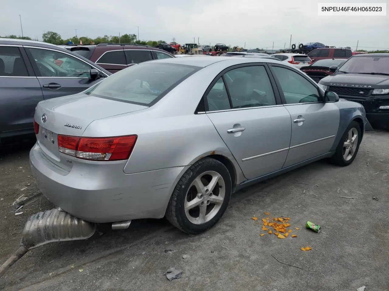 5NPEU46F46H065023 2006 Hyundai Sonata Gls