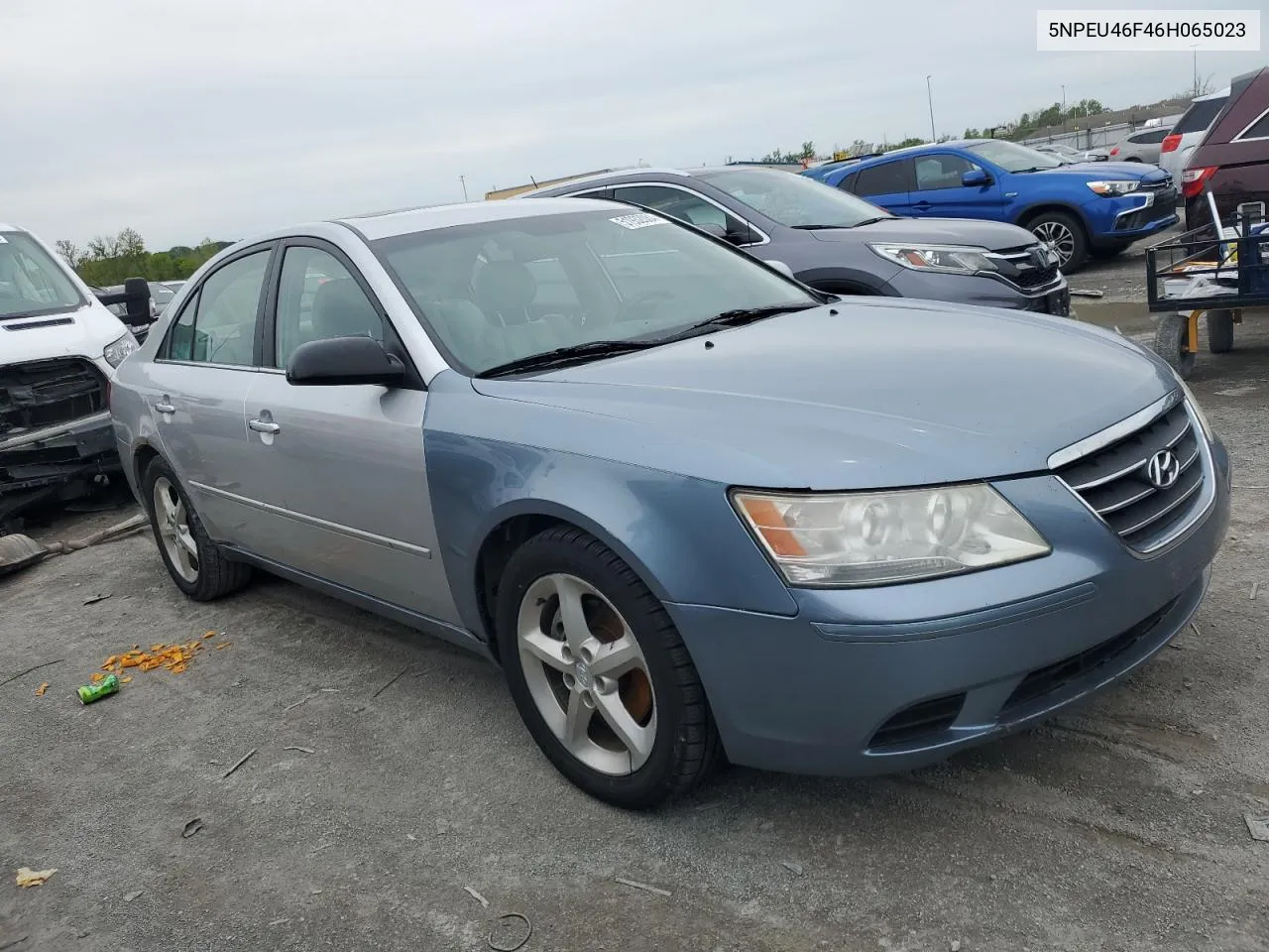 5NPEU46F46H065023 2006 Hyundai Sonata Gls