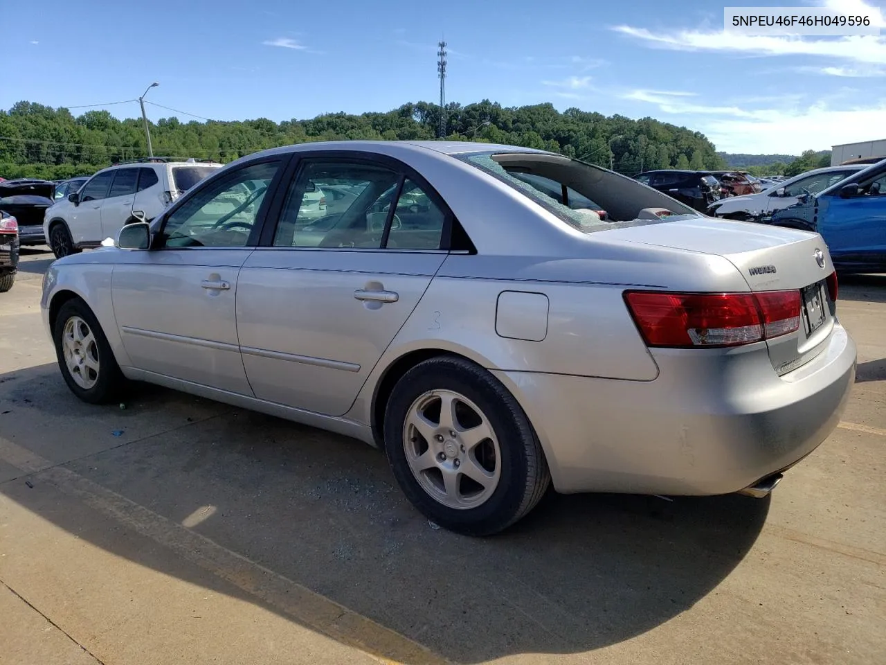 2006 Hyundai Sonata Gls VIN: 5NPEU46F46H049596 Lot: 61081254