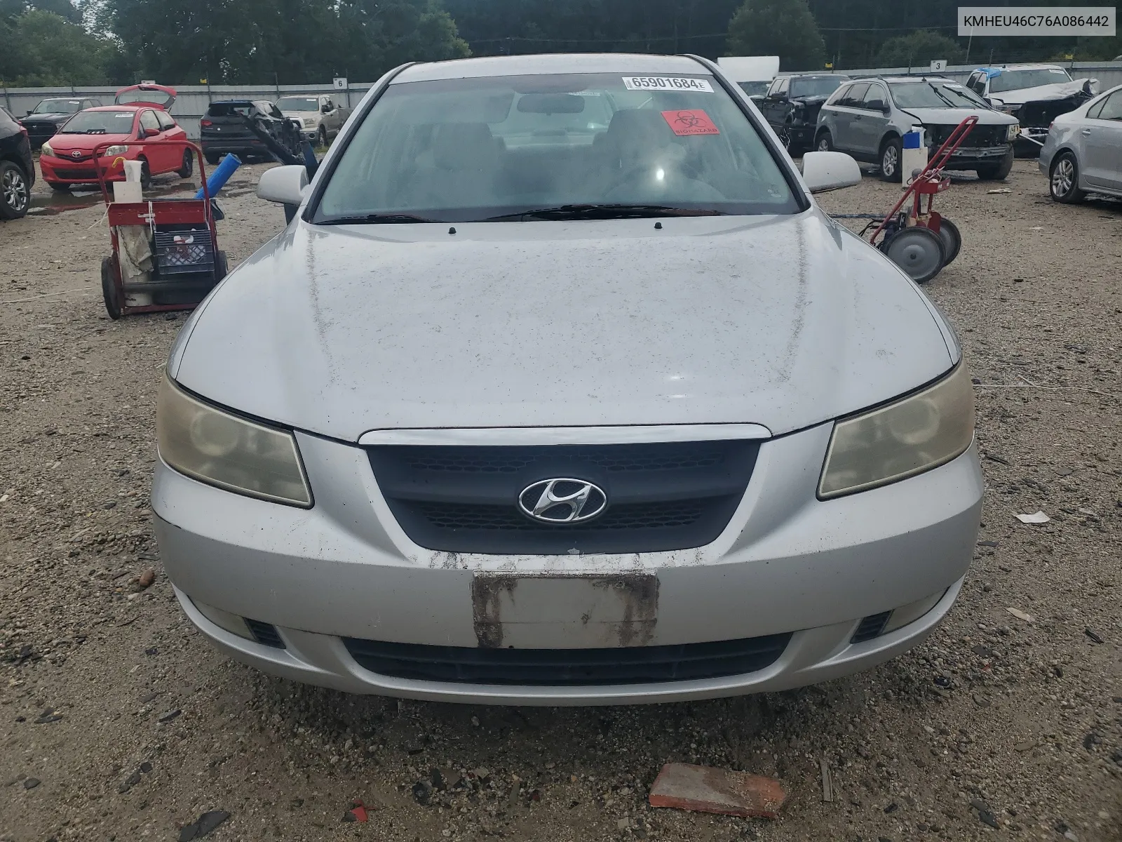 KMHEU46C76A086442 2006 Hyundai Sonata Gls