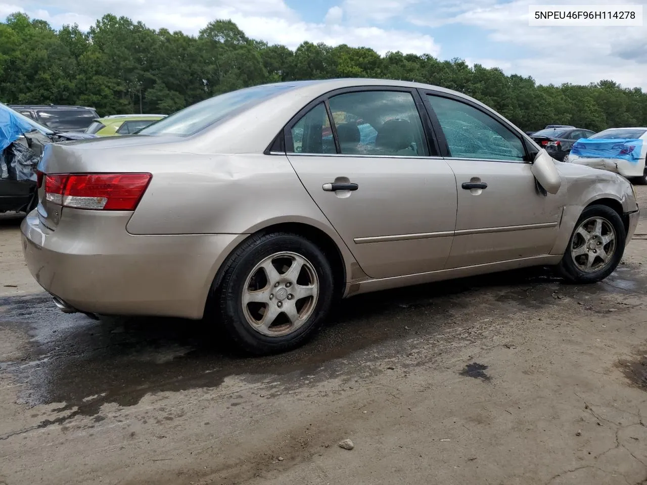 2006 Hyundai Sonata Gls VIN: 5NPEU46F96H114278 Lot: 67284104