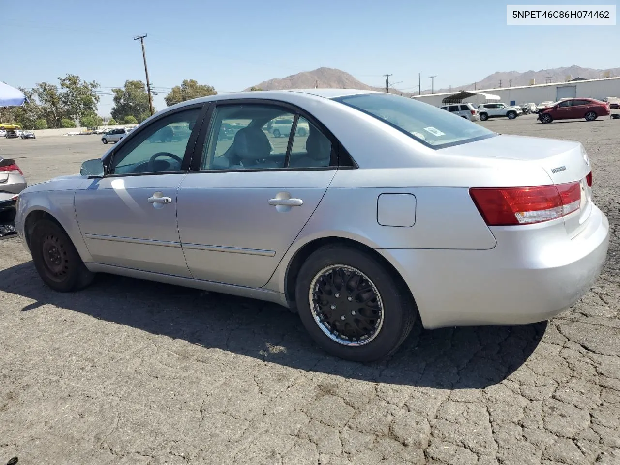 2006 Hyundai Sonata Gl VIN: 5NPET46C86H074462 Lot: 69137894