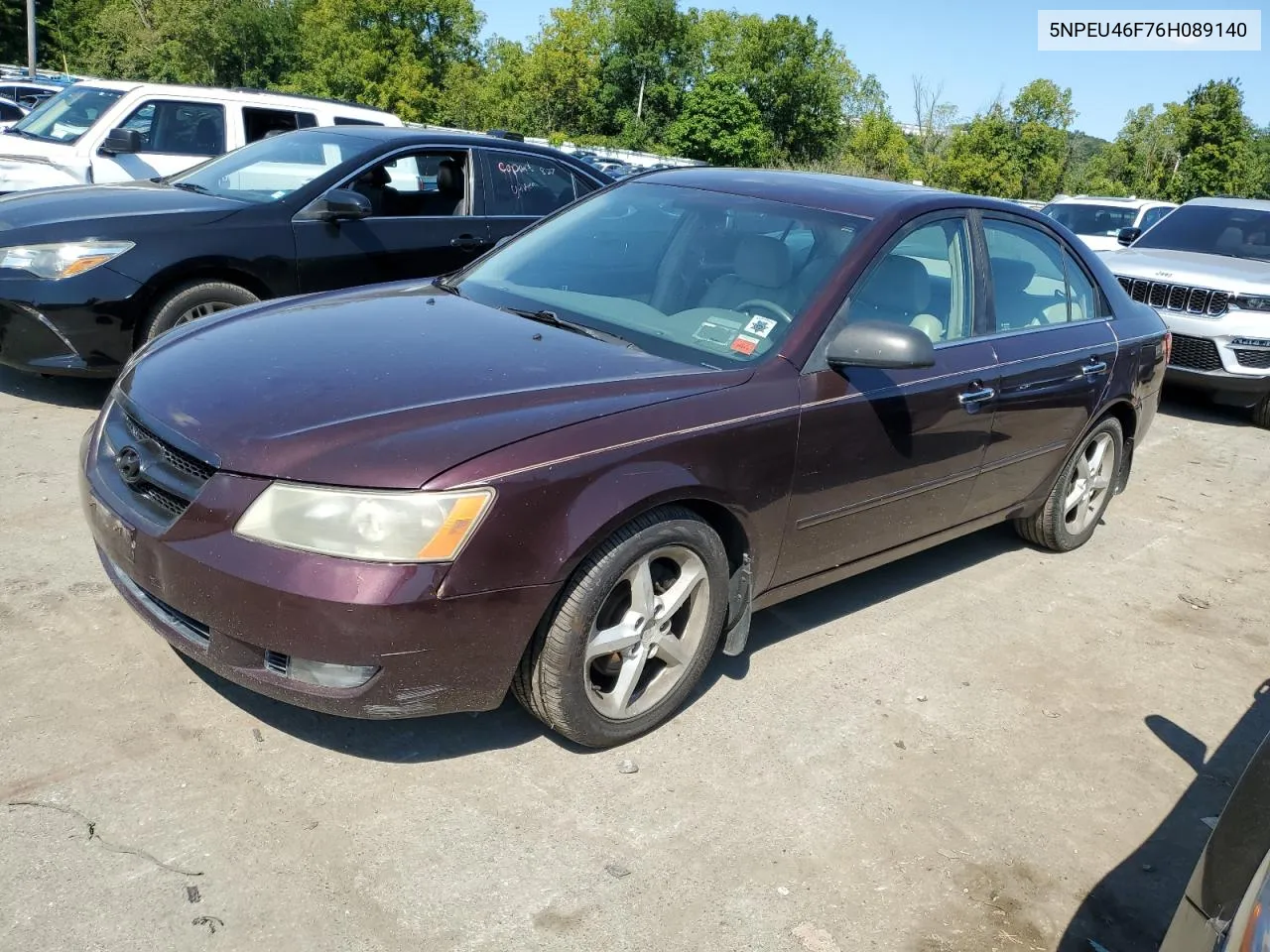 2006 Hyundai Sonata Gls VIN: 5NPEU46F76H089140 Lot: 69855344