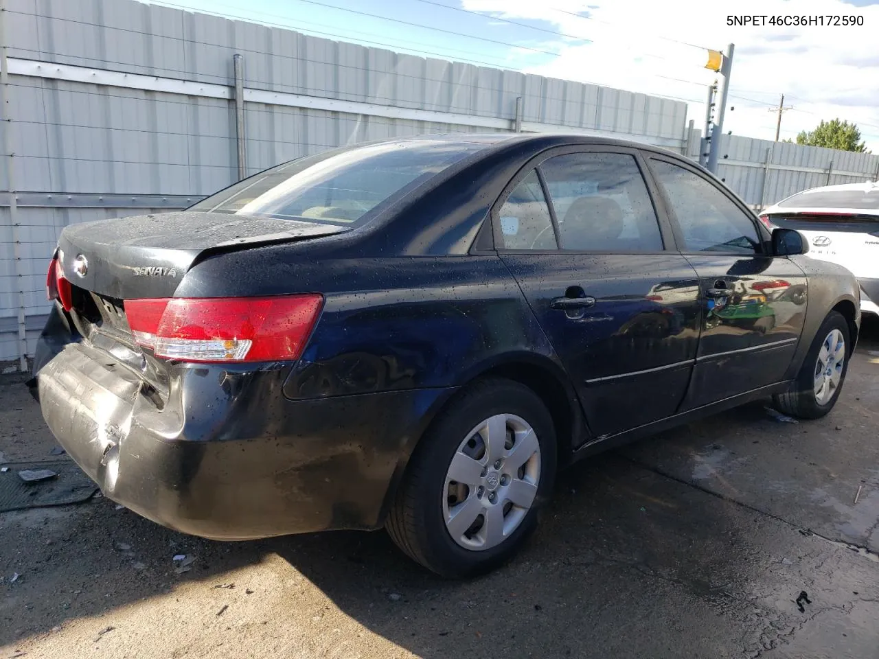 5NPET46C36H172590 2006 Hyundai Sonata Gl