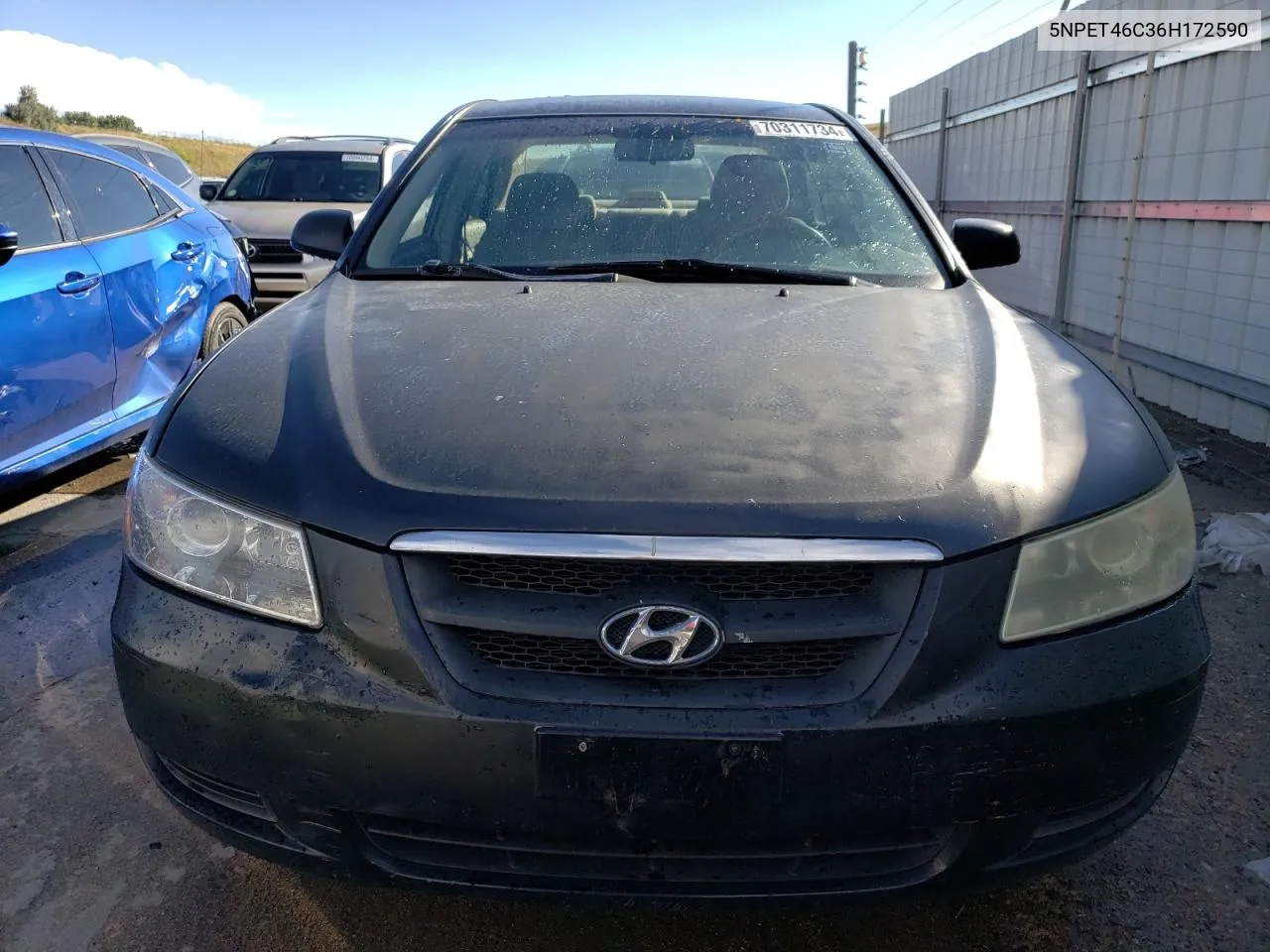 5NPET46C36H172590 2006 Hyundai Sonata Gl