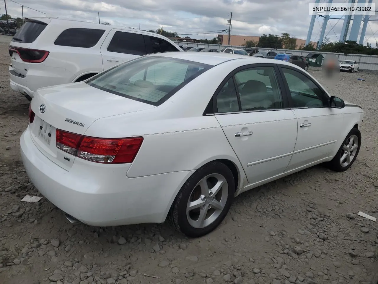 2006 Hyundai Sonata Gls VIN: 5NPEU46F86H073982 Lot: 70520054