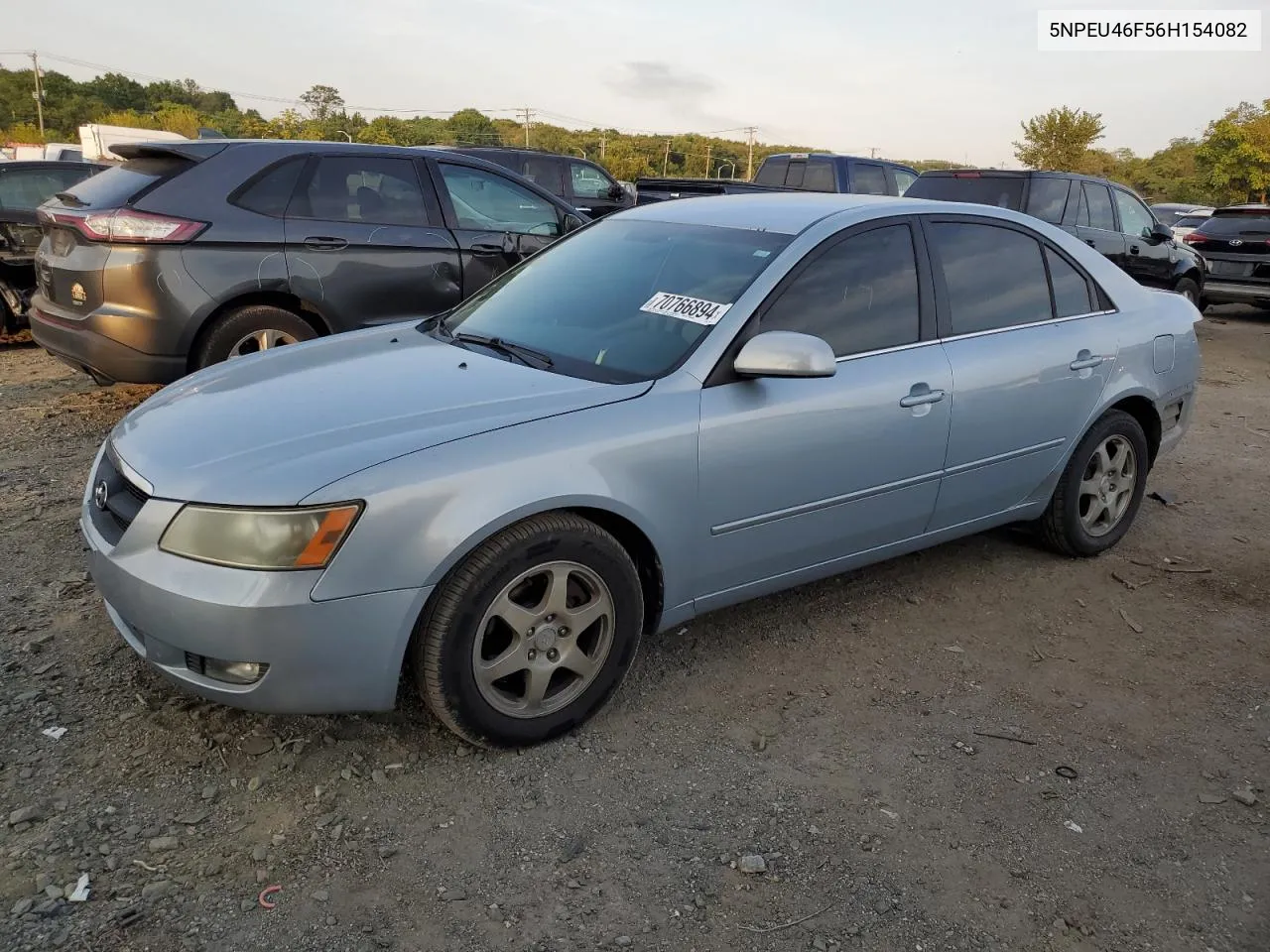 5NPEU46F56H154082 2006 Hyundai Sonata Gls