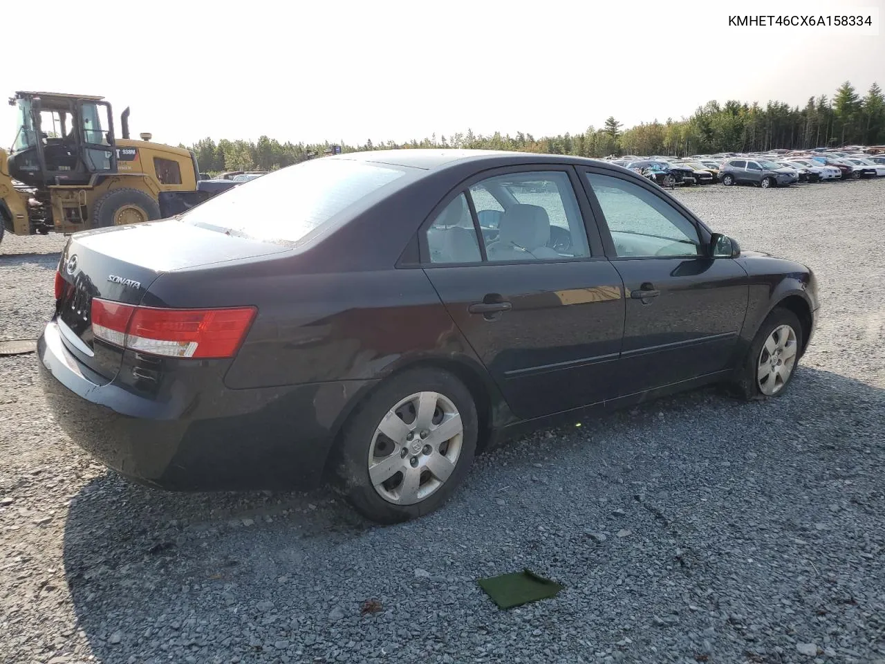 2006 Hyundai Sonata Gl VIN: KMHET46CX6A158334 Lot: 71015284