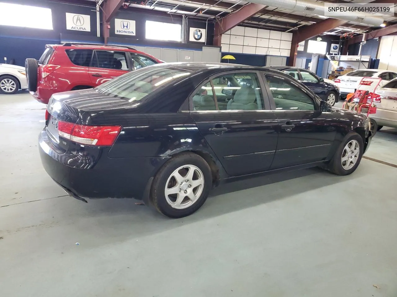 5NPEU46F66H025199 2006 Hyundai Sonata Gls