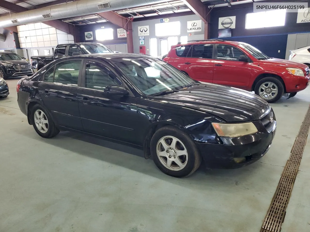 5NPEU46F66H025199 2006 Hyundai Sonata Gls