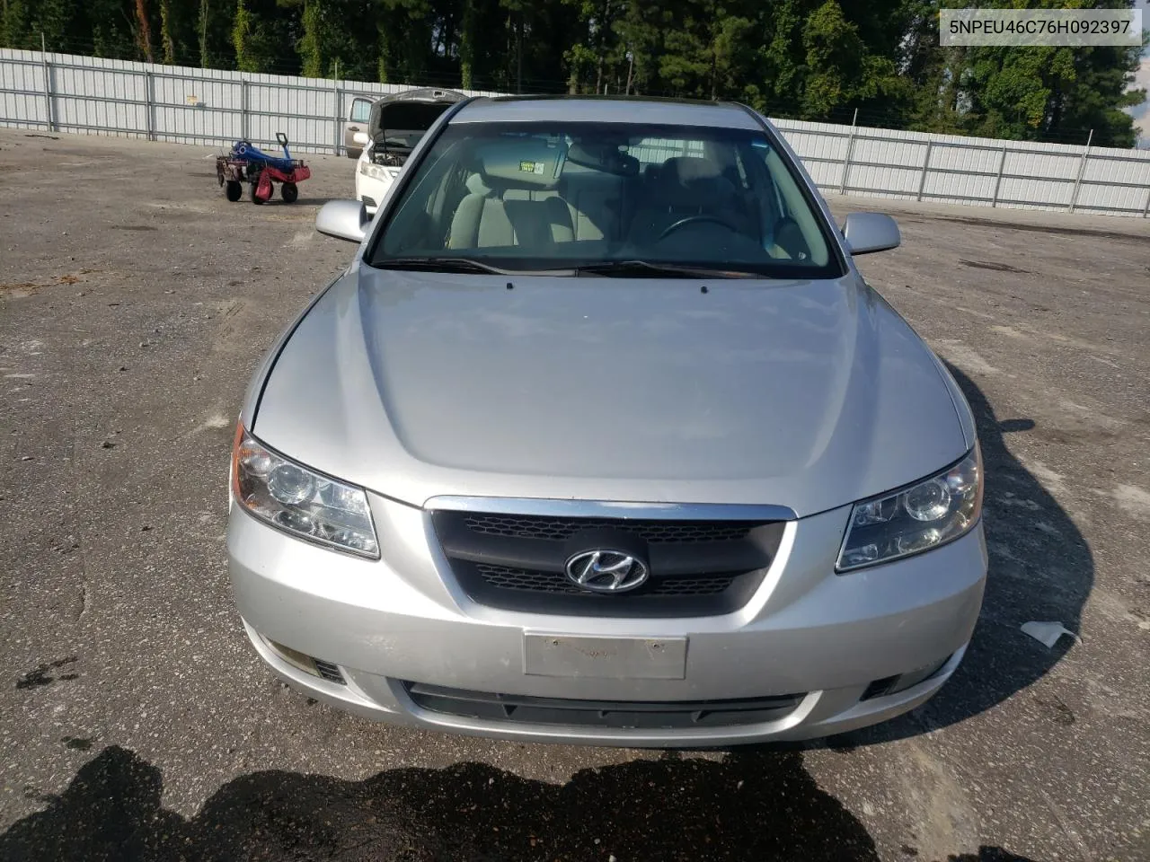 2006 Hyundai Sonata Gls VIN: 5NPEU46C76H092397 Lot: 72234994