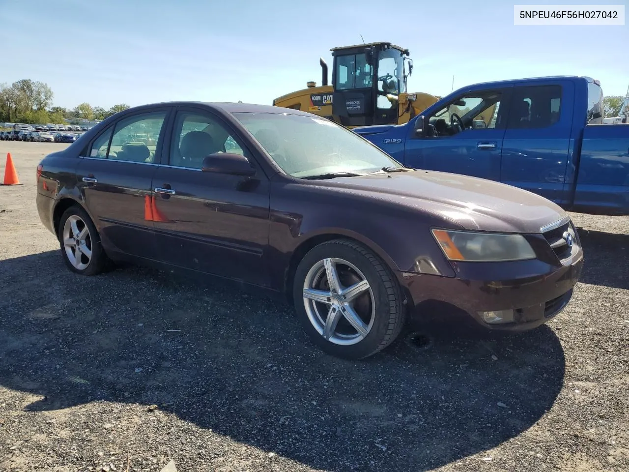 2006 Hyundai Sonata Gls VIN: 5NPEU46F56H027042 Lot: 73851914