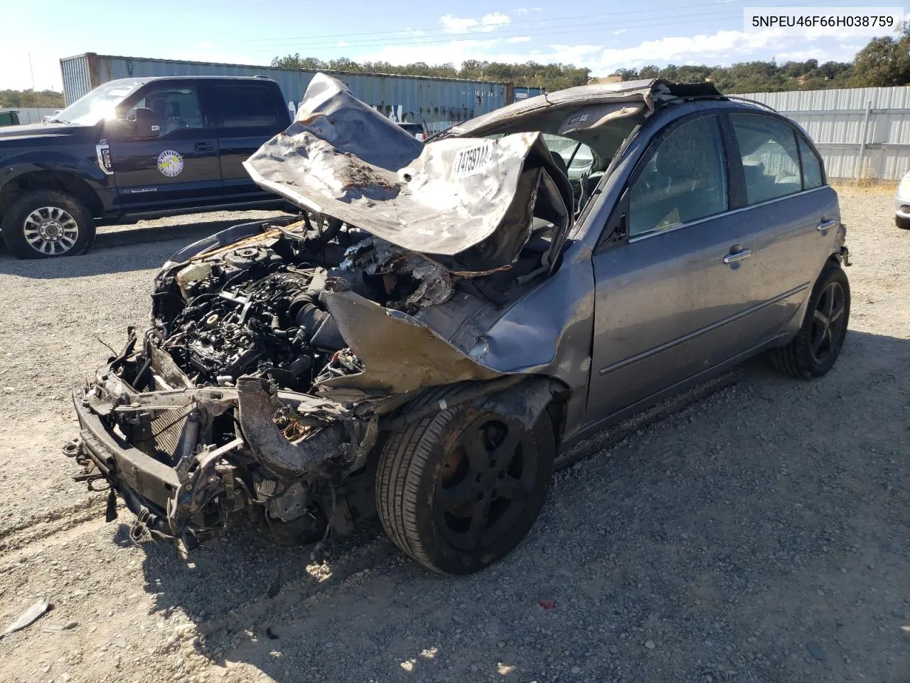 2006 Hyundai Sonata Gls VIN: 5NPEU46F66H038759 Lot: 74759744