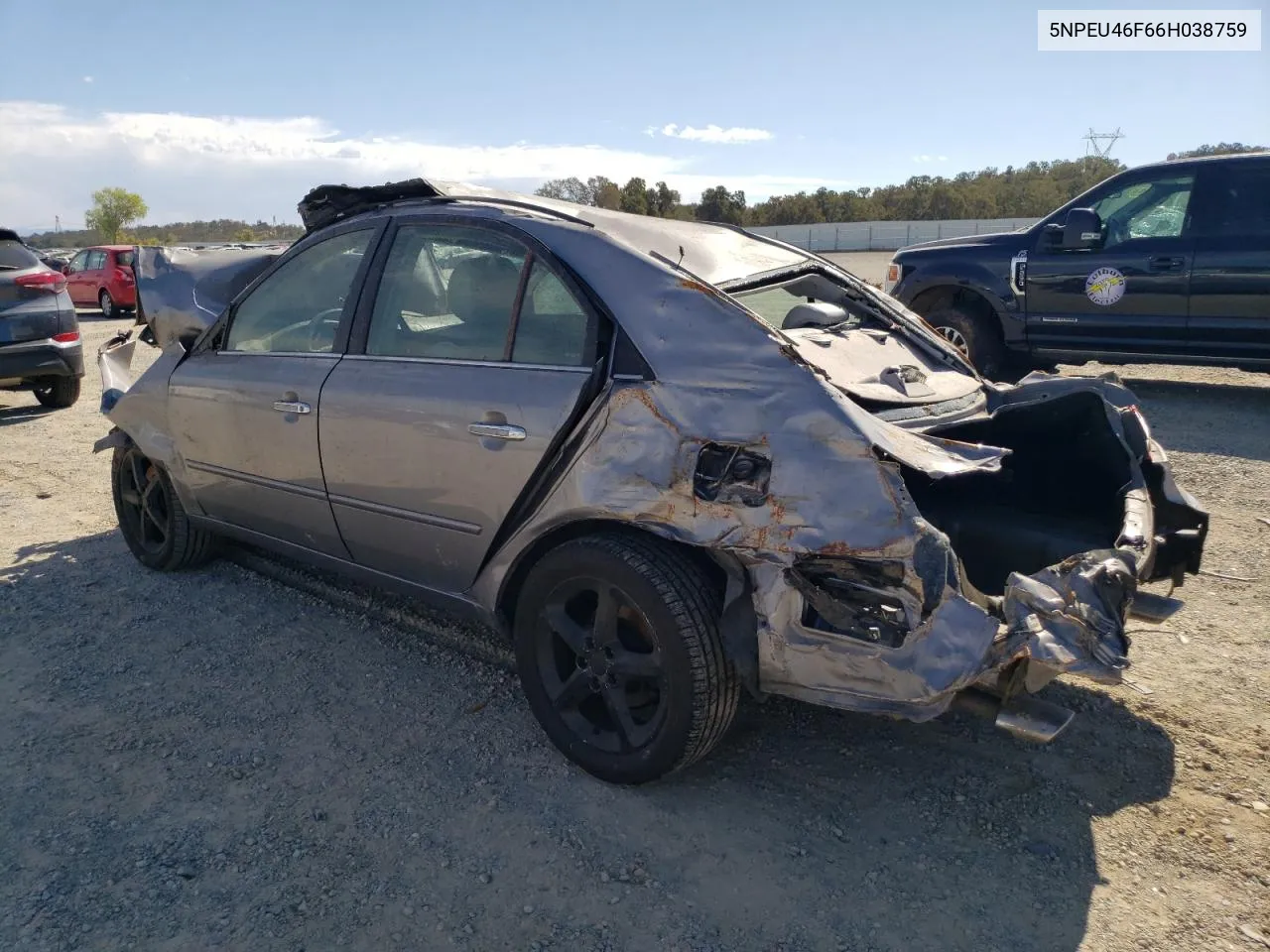 2006 Hyundai Sonata Gls VIN: 5NPEU46F66H038759 Lot: 74759744