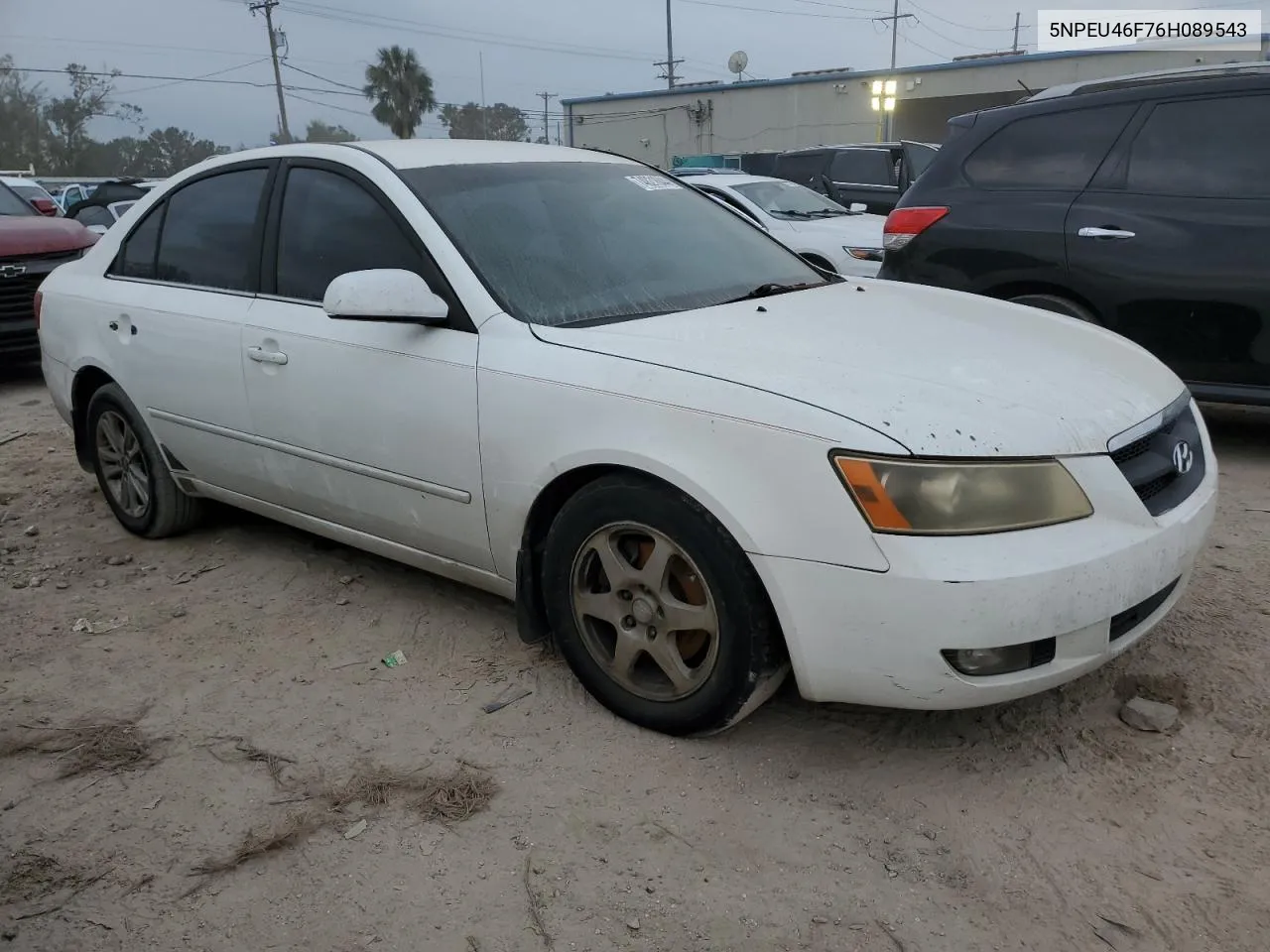 2006 Hyundai Sonata Gls VIN: 5NPEU46F76H089543 Lot: 74821644