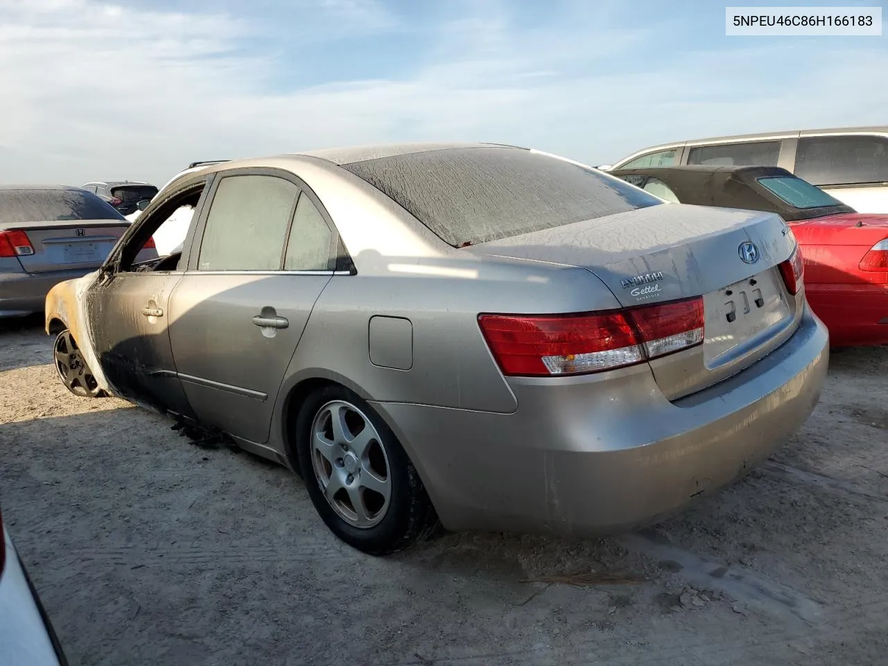 2006 Hyundai Sonata Gls VIN: 5NPEU46C86H166183 Lot: 75088994