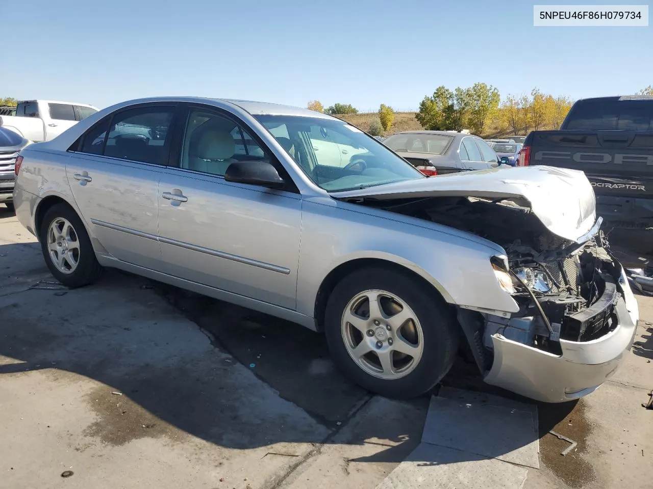 2006 Hyundai Sonata Gls VIN: 5NPEU46F86H079734 Lot: 76062454