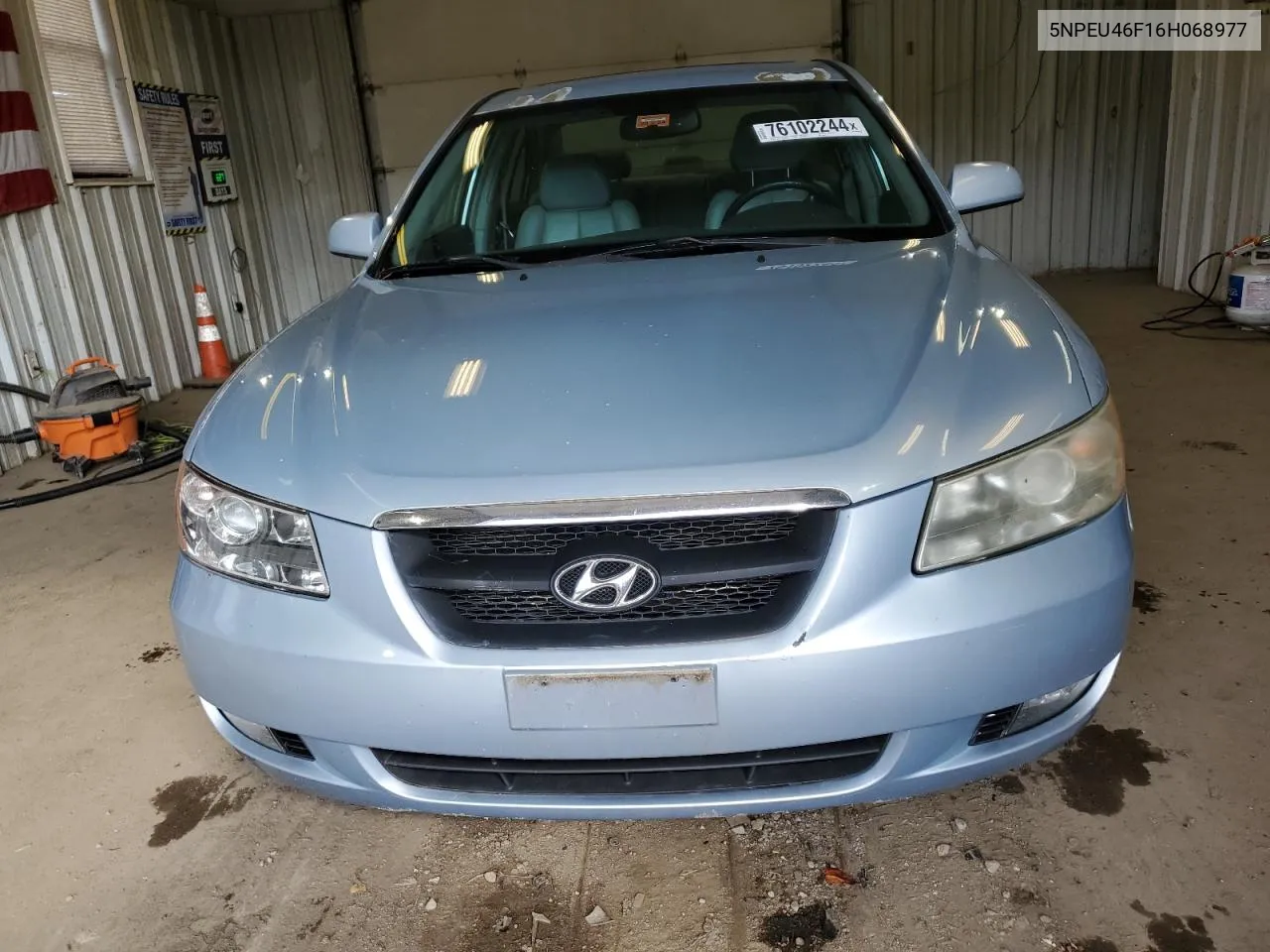 2006 Hyundai Sonata Gls VIN: 5NPEU46F16H068977 Lot: 76102244