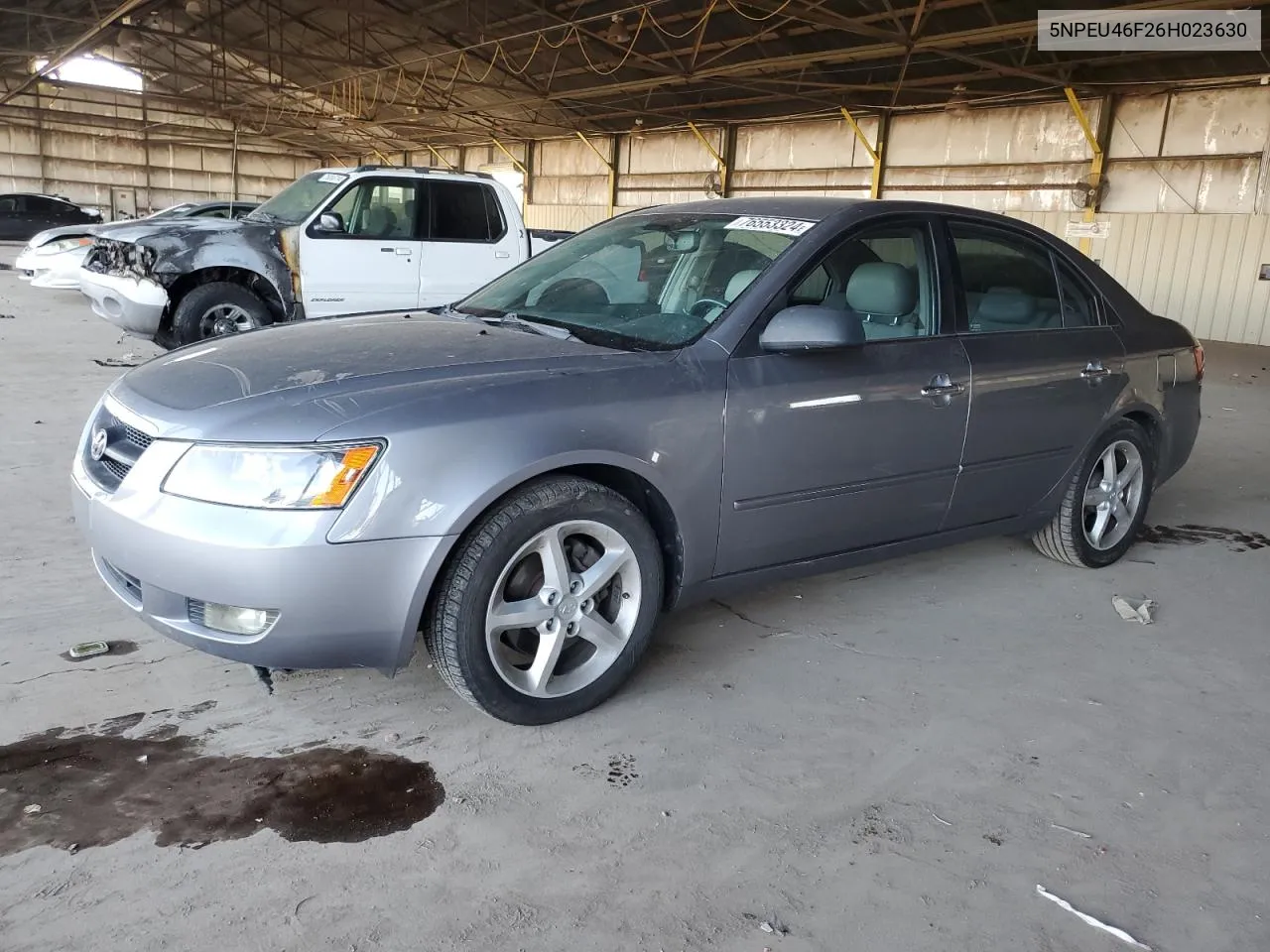 2006 Hyundai Sonata Gls VIN: 5NPEU46F26H023630 Lot: 76553324